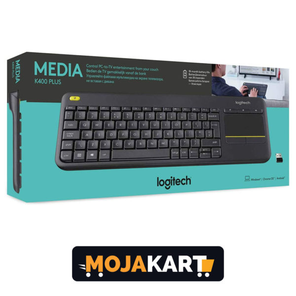 Logitech Wireless Touch Keyboard K400 Plus 2
