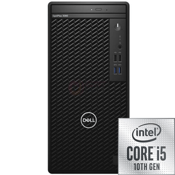 Dell-Optiplex 3080 (Intel® Core™ i5-10500,4GB,1TB,Intel UHD Graphics) Black